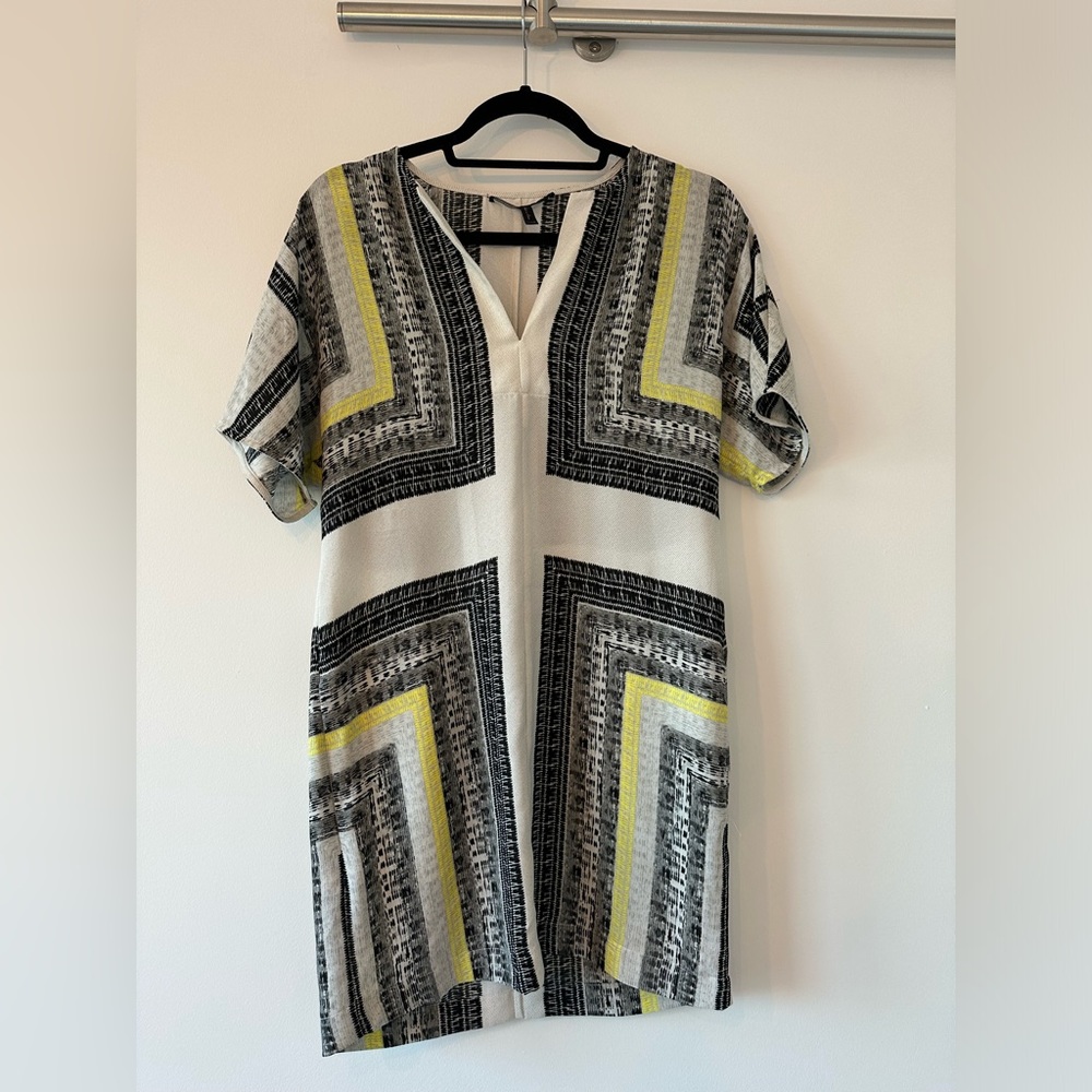 BCBG Maxazria chiffon dress cover up
